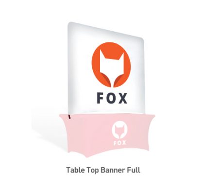 Table Top Banner- Double Sided
